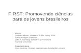 FIRST: Promovendo ciências para os jovens brasileiros