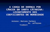 A CARGA DE DOENÇA POR CÂNCER EM SANTA CATARINA: LEVANTAMENTO DOS COEFICIENTES DE MORBIDADE