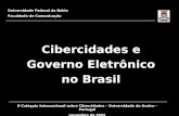 Cibercidades e Governo Eletrônico no Brasil