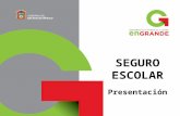 SEGURO ESCOLAR Presentación