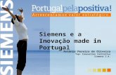 Siemens e a Inovação made in Portugal