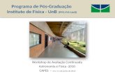 Programa  de Pós-Graduação  Instituto  de  Física -  UnB  ( PPG-FIS-UnB )