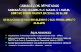 ÁQUILAS MENDES Vice-presidente da Associação Brasileira de Economia da Saúde – ABRES;