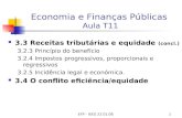 Economia e Finanças Públicas  Aula T11
