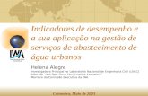 Indicadores de desempenho e a sua aplicação na gestão de serviços de abastecimento de água urbanos