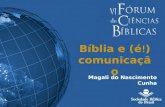 Bíblia e (é ! ) comunicação