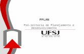 PPLAN Pró-reitoria de Planejamento e Desenvolvimento
