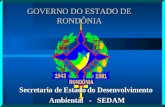 GOVERNO DO ESTADO DE RONDÔNIA