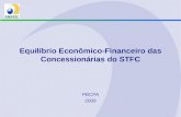 Equilíbrio Econômico-Financeiro das Concessionárias do STFC