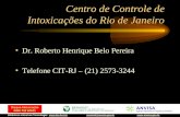 Centro de Controle de Intoxicações do Rio de Janeiro