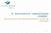A iniciativa comunitária LEADER, uma política de desenvolvimento rural em Portugal