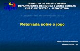 INSTITUTO DE ARTES E DESIGN DEPARTAMENTO DE MÚSICA E ARTES CÊNICAS CURSO DE TEATRO - LICENCIATURA