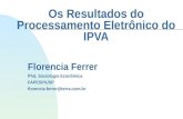 Os Resultados do Processamento Eletrônico do IPVA