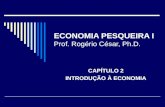 ECONOMIA PESQUEIRA I Prof. Rogério César, Ph.D.