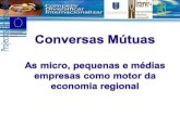 Conversas Mútuas As micro, pequenas e médias empresas como motor da economia regional