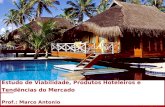 Estudo de Viabilidade, Produtos Hoteleiros e  Tendências do Mercado  Prof.: Marco Antonio
