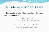 Diretrizes do PNPG 2011-2020