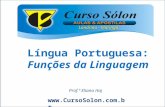 Língua Portuguesa: Funções da Linguagem