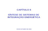 CAPÍTULO 8 SÍNTESE DE SISTEMAS DE  INTEGRAÇÃO ENERGÉTICA