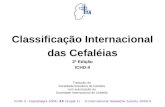Classificação Internacional das Cefaléias 2ª Edição ICHD-II