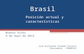 Brasil Posición actual y características