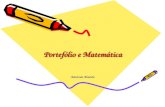 Portefólio e Matemática