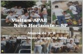 Visita a APAE               Novo Horizonte – SP