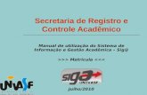 Secretaria de Registro e Controle Acadêmico