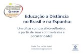 Educação a Distância  no  Brasil e na Espanha :