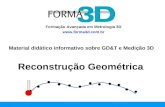Formação Avançada em Metrologia 3D forma3d.br