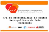 APL de Biotecnologia da Região Metropolitana de Belo Horizonte
