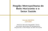 Região Metropolitana de Belo Horizonte e o  Setor Saúde