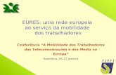 EURES: uma rede europeia  ao serviço da mobilidade  dos trabalhadores