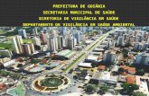 PREFEITURA DE GOIÂNIA SECRETARIA MUNICIPAL DE SAÚDE DIRETORIA DE VIGILÃNCIA EM SAÚDE