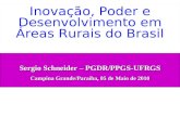 Inovação, Poder e Desenvolvimento em Áreas Rurais do Brasil