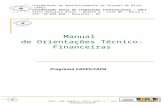 Manual  de Orientações Técnico-Financeiras