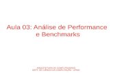 Aula 03: Análise de Performance  e Benchmarks