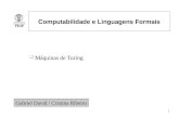 Computabilidade e Linguagens Formais