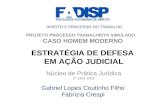 PROJETO PROCESSO TRABALHISTA SIMULADO  CASO HOMEM MODERNO ESTRATÉGIA DE DEFESA  EM AÇÃO JUDICIAL