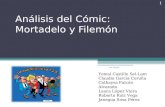 Análisis del Cómic: Mortadelo y Filemón