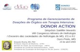 Programa de Gerenciamento de  Doaç ões de Órgãos em Terapia Intensiva: DONOR ACTION