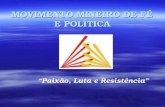 MOVIMENTO MINEIRO DE FÉ E POLÍTICA