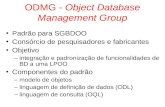 ODMG -  Object Database Management Group