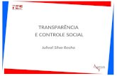 TRANSPARÊNCIA  E CONTROLE SOCIAL Julival Silva Rocha