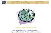 CURSO DE PÓS-GRADUAÇÃO EM MARKETING INTERNACIONAL Aspectos Jurídicos e Acordos Internacionais