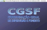 COORDENAÇÃO GERAL DE SUPERVISÃO E FOMENTO