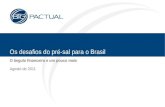 Os desafios do pré-sal para o Brasil