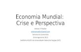 Economia Mundial:  Crise e Perspectiva