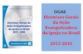 DGAE  Diretrizes Gerais da Ação Evangelizadora da Igreja no Brasil  2011-2015