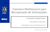 Estrutura Multitesauro para  Recuperação de Informações